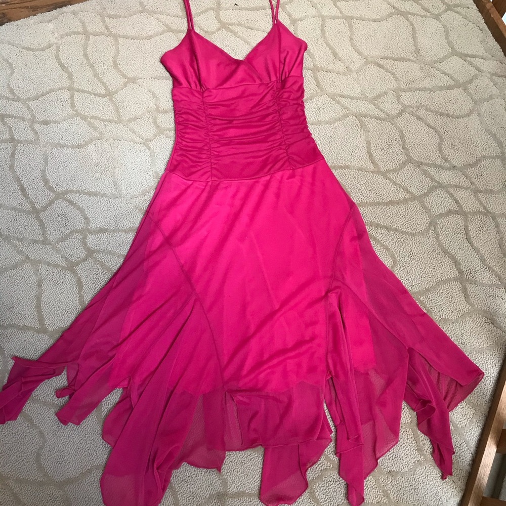 Ruby Rox Dark Pink Dress